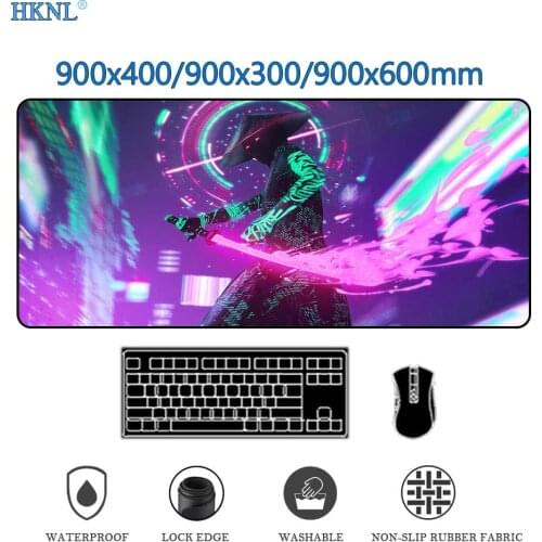 Mouse Pad League of Legends Gaming Table Rug Computer Deskmat Carpets Mause Pad Desktop Mousepad 2077 Pads Computer Mat 40x90