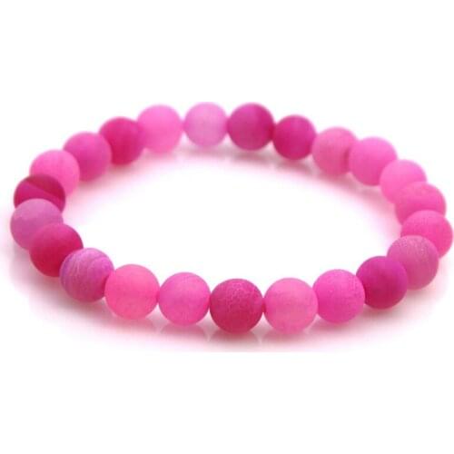 Red Leopard Print Tiger Eye Bracelet Buddha Bead Bracelets Bangles Charm 8MM Natural Stone Bracelet yoga Jewelry Men Women