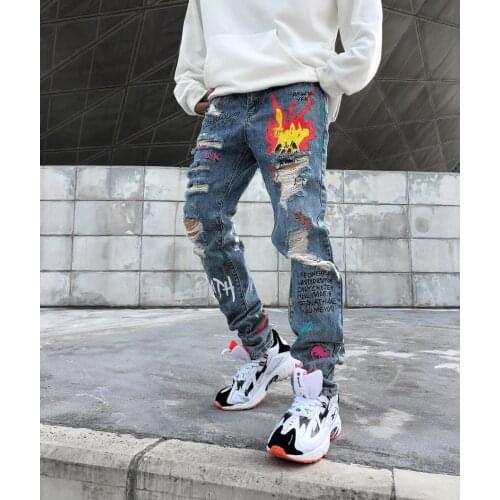 LIBIELIY Men's Skinny Jeans