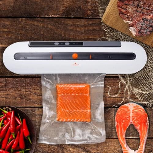 Best Electric Vacuum Sealer Machine Automatic Food Vacuum With 10pcs Food Saver Bags Household Packaging Machine