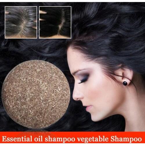Polygonum Multiflorum Black Hair Black Hair Shampoo Oil Shampoo Vegetable Soap Cake Shampoo Essential Soap H6C0