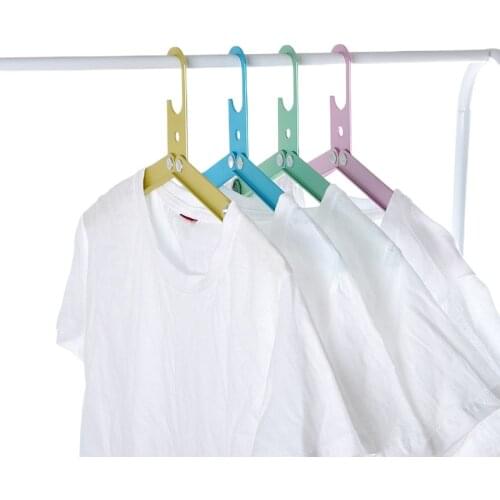 Outdoor Travel Aluminum Alloy Multifunctional Folding Hanger Simple Portable Metal Magic Non-slip Tendedero Drying Rack