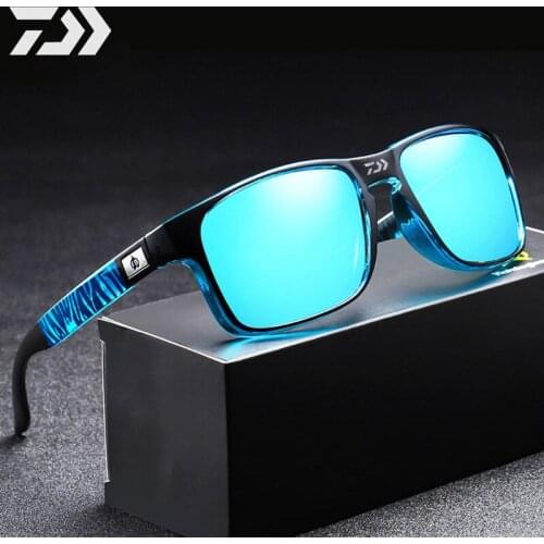 2021 New Mens Daiwa Fishing Polarized Sports Men Sunglasses Fishing Driving Sun Glasses Uv400 Goggles Male Fishing Glasses