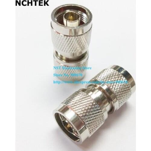 NCHTEK Cuprum N male plug to N male plug in series RF Coaxial Adapter Connector/Free Shipping/5PCS