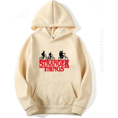 Stranger Things Hoodies Men Women Letters Print Autumn Harajuku Hip Hop Fashion Designer Streetwear Man Jumper Gift Clothes