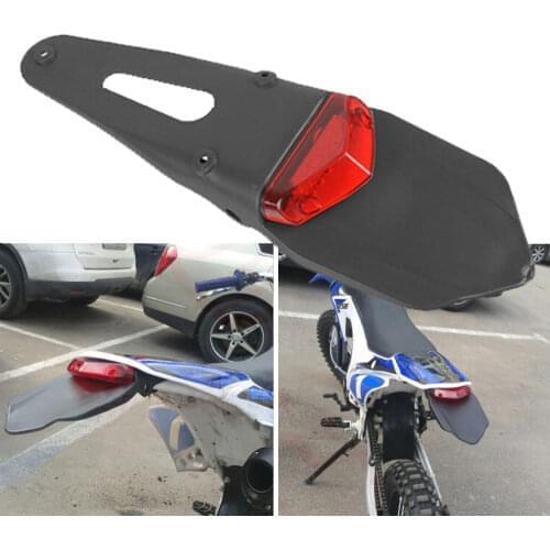 Dirt Bike Fender LED Stop Rear Tail Light FOR HONDA CR80R CR85R CR125R CR250R CR80R 85R 125R 250R CRM250R CRM250AR CRM250R/250AR