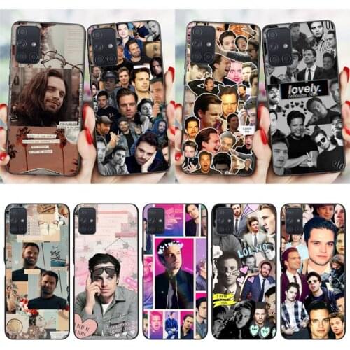 ZOROXU Sebastian Stan Collage Bucky Barnes Phone Case For Samsung Galaxy S20 21 Note10 20 A30 50 70 71 Plus Ultra