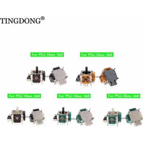 1PCS OEM 3D Analog Joystick Sensor Module Potentiometer Replacement for XBOX 360/ PS2 Controller Repair