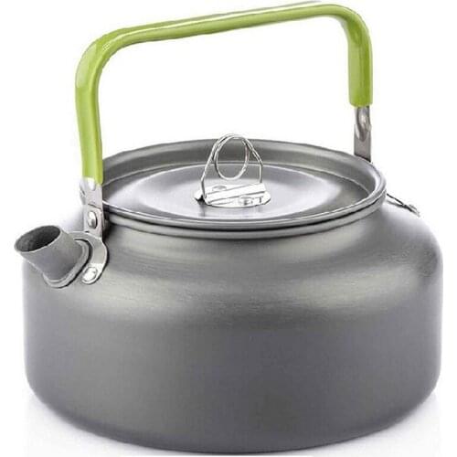 2L Aluminum Alloy Kettle Ultralight Outdoor Camping Water Heater Boiler Picnic Cooking Cookware Tableware Heating Boil Teapot