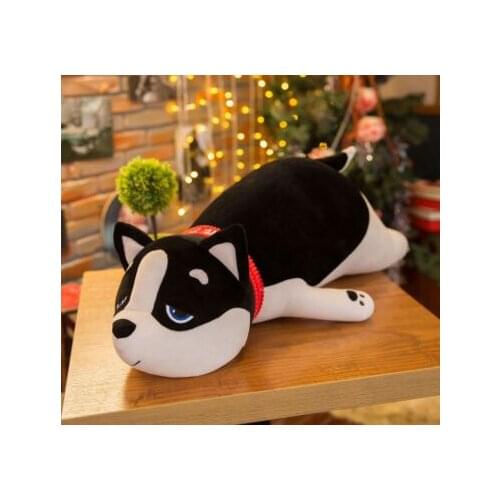 50cm lovely prone dog plush toy Shiba Inu soft cotton doll birthday gift b2897