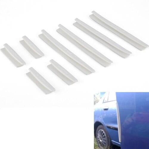 8pcs/lot Door Edge Guards Car-styling Styling Mouldings Car Door Protection Strip Universal Auto Replacement Car Door Protector