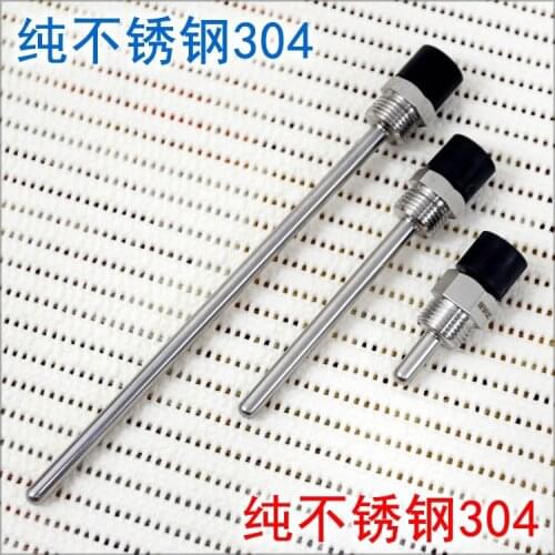 BESFUL Temperature Stainless Steel 304 Blind Tube BT422100200 Pipeline Water Tank Waterproof Thermocouple Sensor Housing