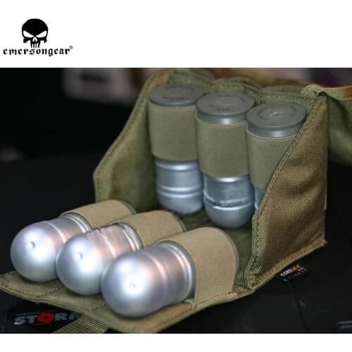 EMERSONGEAR Six Pack Grenade Model Pouch Tactical Molle Grenade pouch FOR 40MM Airsoft Military EM8509