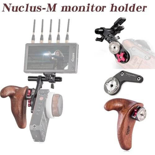 Tilta Nucleus-M Follow Focus Monitor Bracket Holder Wooden handle And Arri Rosette Accessories Adapter for video transmitter
