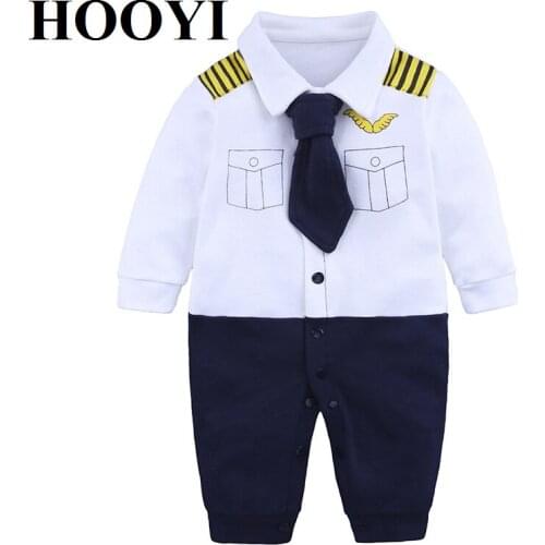 Infant Rompers Newborn Tuxedo Baby Boys One-piece Clothes Childrens Romper