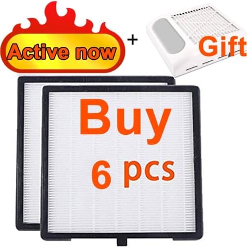 2 Pieces Filter for Nail Dust Collector for Manicure Machine Original Accessories Screen Plate Nail Vacuum Cleaner Filter Plate