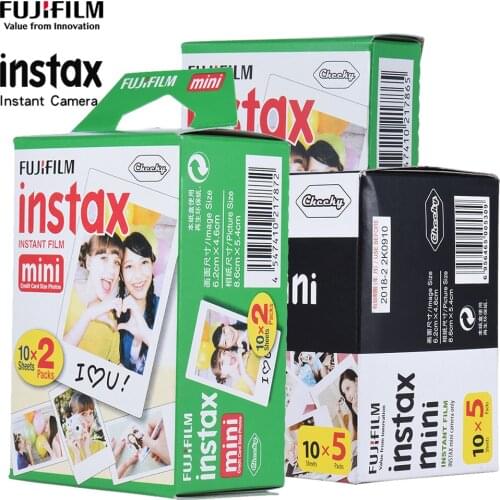 Fujifilm Instax Mini Film Paper 10-100 Sheet for Fujifilm Instax Mini 7s 8 25 90 9 Instax Camera Mini 8 9 Film With Photo Album