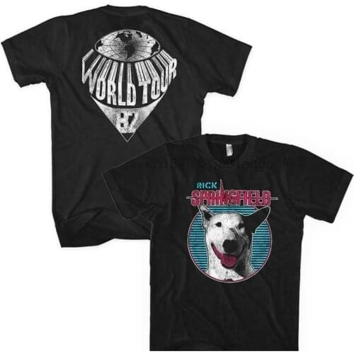 RICK SPRINGFIELD - Dog Circle - T SHIRT S-2XL New Official Live Nation Merch(1)