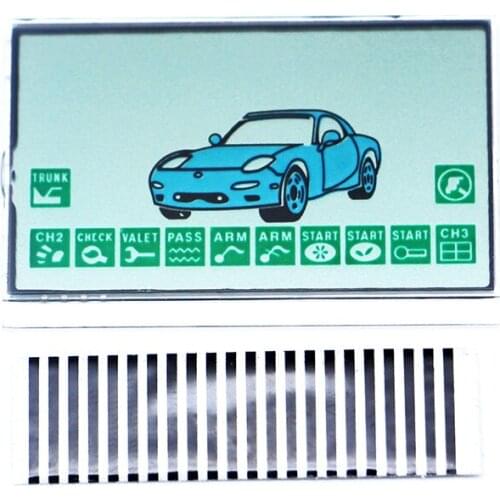 Free shipping A9 LCD display loop for Starline A9 2-way remote Starter A9 LCD display screen flexible cable