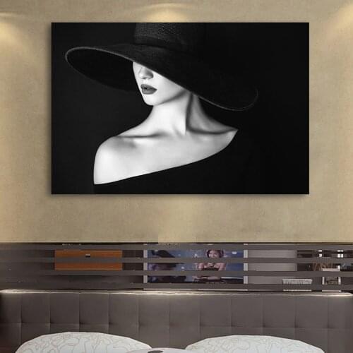 Glamorous make-up Hight Quality Printed Canvas Painting Wall Art Prints Poster Living Room Decor