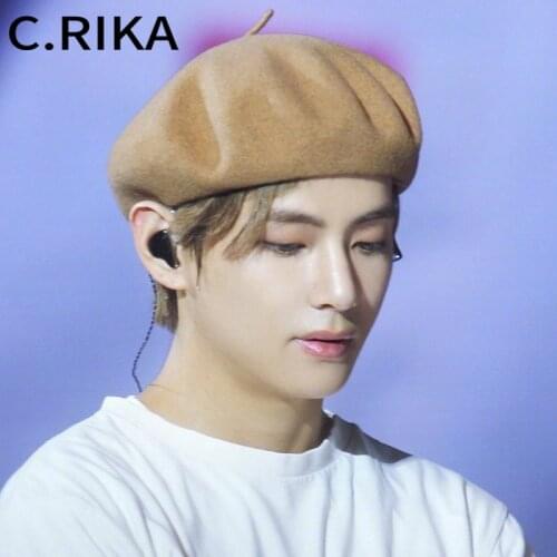 Korea Star Men Women Wool Berets Autumn Winter Female Girls Travel Warm Beret Hat Painter Hat Boina French Hat Yellow Beret