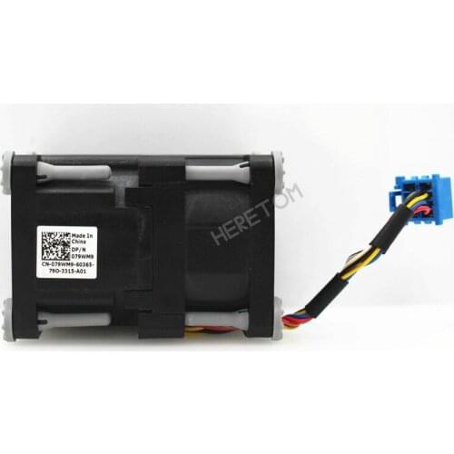 NEW 079WM9 Cooler For Dell PowerEdge R420 R430 Dual Rotor Cooling Fan 79WM9