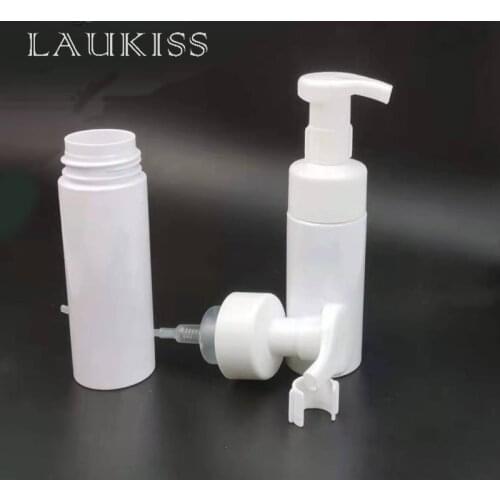 100/150ml Refillable Bottles Travel Transparent Plastic Foam Bottle For Make Up and Skin Care Travel Use Portable Bottling