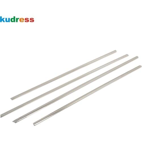 For VW For Volkswagen T-Roc TROC 2017 2018 2019 Stainless Steel Bottom Window Trims Molding Frame Stirp Car Styling Accessories