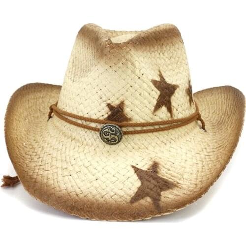 New jazz Panama Hat with Belt Summer Sun Hats for Women Man Sombrero Beach Straw Protection Cap Chapeau MZ25