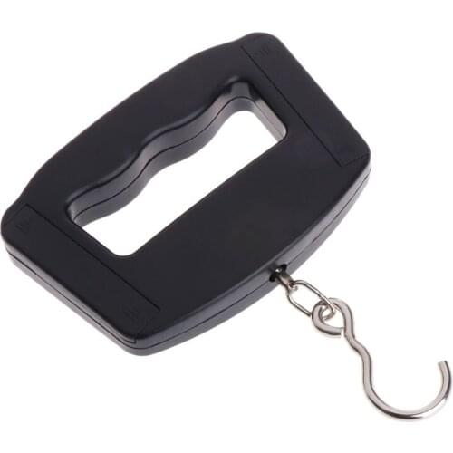 Portable Digital Hand-held Scale 50Kg Baggage Fish Hook Hanging Electronic Scale A0KF