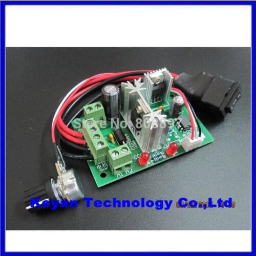 CCM6N PWM MAX 200W 6V 12V 24V DC Motor Speed Controller Adjustable Reversing Switch