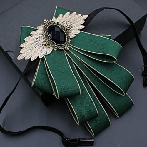 High Grade Big Bowtie Fashion Ribbon Solid Color Bowknot Bow Tie Polyester Cravat Pin Lapel for Women Men Wedding Accessories