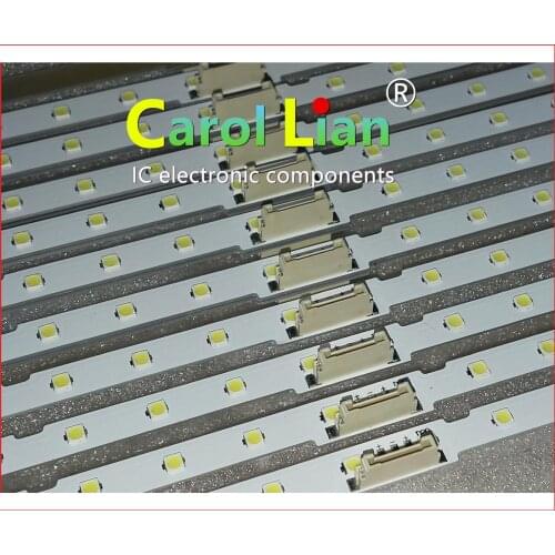 10 pçs/lote Tira Conduzida Luz de Fundo para Samsung UE49NU7172 UE49NU7670 UE49NU7140 UE49NU7100 NU7100_STS49081_38LEDS_3030F AO