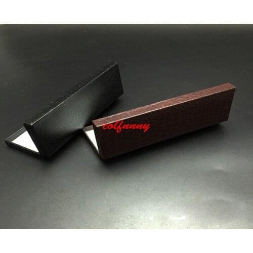 200pcs Vintage PU Leather Pencil Box Fountain Pen Cases Cover Business Promotion Souvenirs Gift Box Pen Package F052201