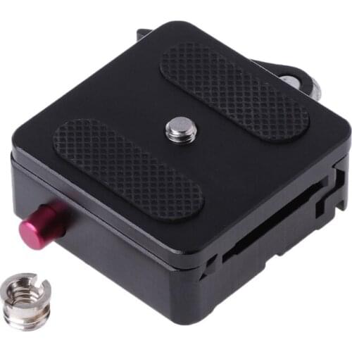 2020 New P50 Universal Pull Buckle Lever Quick Release QR Plate Clamp Adapter + Base Set