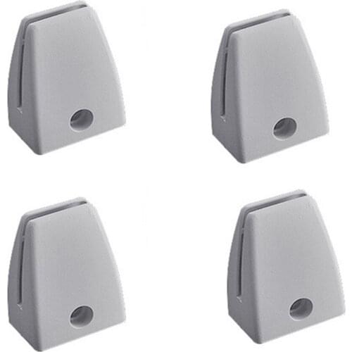 4PCS Baffle fixed screen clip office partition clip acrylic fixed clip glass screen fixed clip alloy screen clip