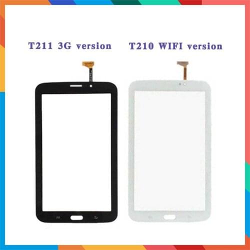 7.0" For Samsung Galaxy Tab 3 7.0 SM-T210 T210 and SM-T211 T211 Touch Screen Digitizer Sensor Front Outer Glass Lens Panel