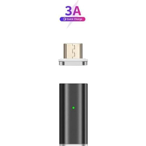 Micro to Micro Magnetic Adapter For Sumsung Huawei Adapter, Magnetic Charger For Redmi Xiaomi Charging