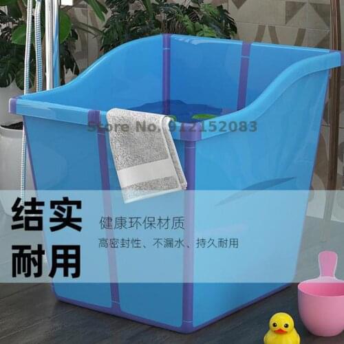 Household Newborn Baby Large Folding Bathtub Baby Bathtub Children Shower Bath Tub Bathtub Can Sit