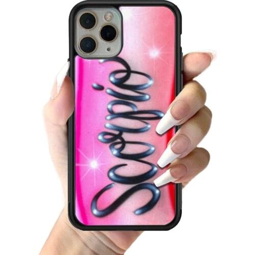 Scorpio Phone Case for iPhone 12 mini 11 pro XS Max X XR 6 7 8 plus SE20 High quality TPU silicon and Hard plastic cover