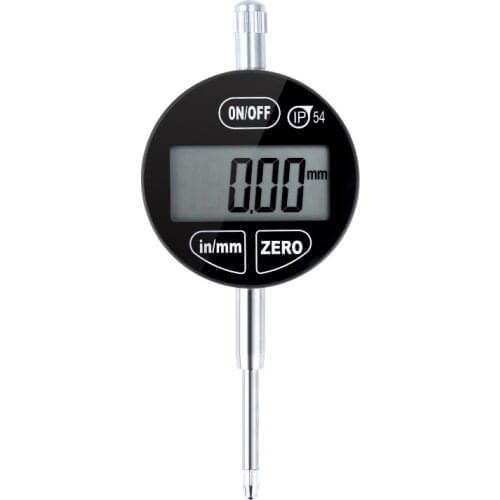 Syntek 25.4mm 0.01mm Touch Electronic Micrometer IP54 Oil-proof Digital LCD Micrometer Metric Inch Dial Indicator Gauge Meter