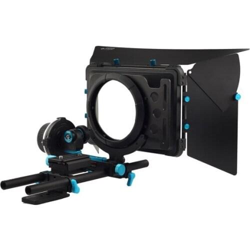 Fotga DP3000 QR follow focus for DSLR + 15mm rod rail baseplate + M1 matte box