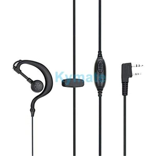 Headset Walkie Talkie Line Ear Hanger 2 Pin Earpiece Earphone Transceiver for Kenwood TK TH TYT Baofeng UV-5R Handy RadioBF-888S