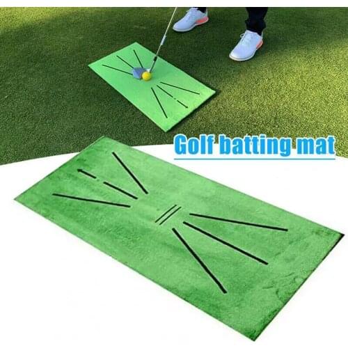 60x30cm Golf Hitting Mat Swing Training Aid Indoor Golf Practice Turf For Home Office Outdoor