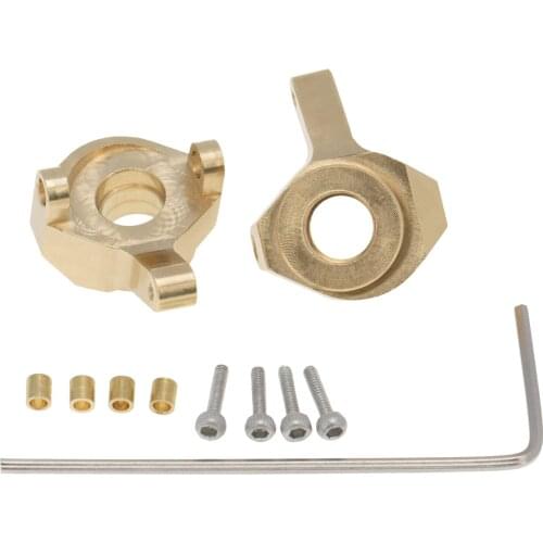 Metal Steering Knuckle and Diff Cover for Axial SCX24 AXI90081 1:24 Upgrade