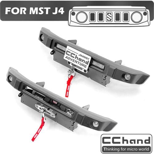Metal solid front bumper for 1/10 MST J4 parts cchand parts