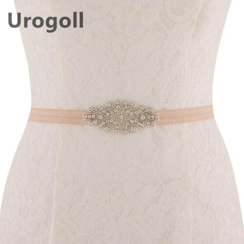 Fashion Women Belt Wedding Bridal Belt Rhinestone Applique Bridesmaid Robes Belt Vine Sash Belt For Girl Evening Party Dress