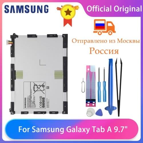 Original Samsung Galaxy Tab A 9.7" SM-T550 SM-P550 SM-T555 SM-T555C SM-P351 Tablet Battery EB-BT550ABE 6000mAh With Free Tools