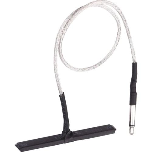 Pickup Rod Stick Pick-up Bar Piezo Acoustic Pickup with 60mm Center Lead 2.5mm Plug Mounting Bracket for Violin