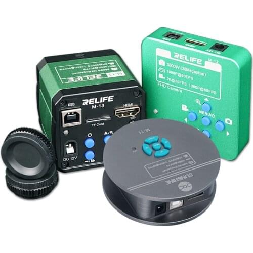 Relife M-11 M-12 M-13 CMOS HDMI USB 4800W 3800W High Definition Electron Video Camera Digital Eyepiece For Triocular Microscope